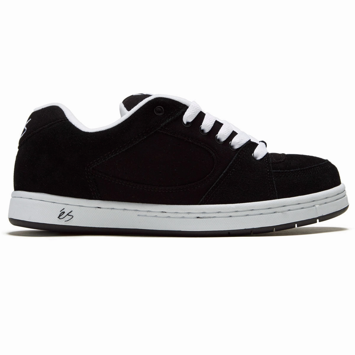 eS Accel Og Shoes - Black/White/Black Modern Fashion Silk Fabric