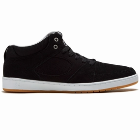 eS Accel Slim Mid Shoes - Black/White/Silver Dish Soap Video Game Accessories