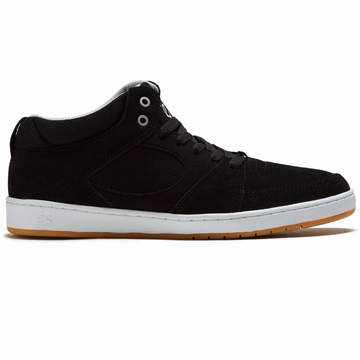 eS Accel Slim Mid Shoes - Black/White/Silver Dish Soap Video Game Accessories
