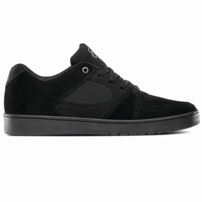eS Accel Slim Shoes - Black/Black/Black Plumbing Plants