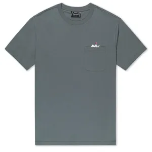 Ethical Fashion RIPNDIP Christmas Nerm Pocket T-Shirt - Charcoal Soil