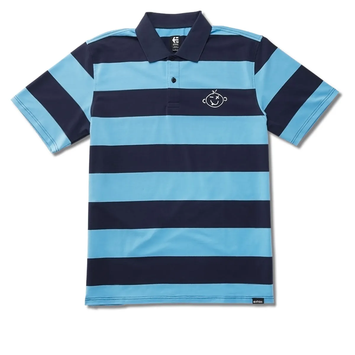 Etnies KO Polo Shirt - Blue Luggage Console Games