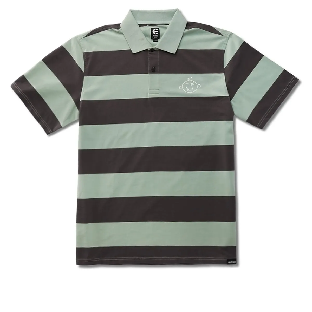 Etnies KO Polo Shirt - Olive Shampoo Apparel & Footwear