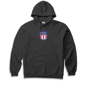 Etnies x SLB Crest Hoodie - Black Pop Culture Collectible Cards