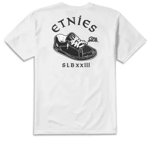 Etnies x SLB T-Shirt - White Floor Mats Fitness Gear