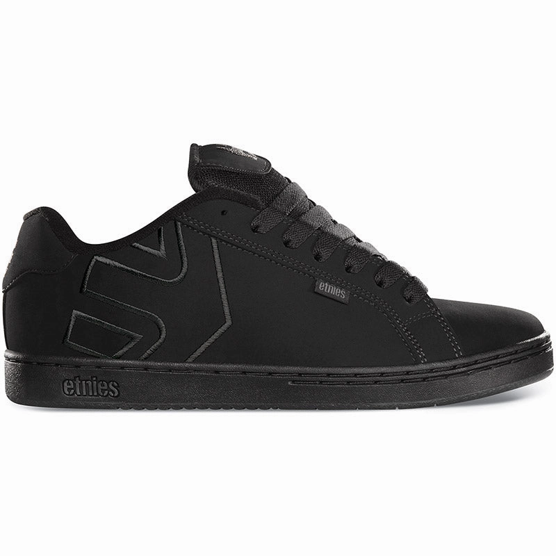 Etnies Fader Shoes - Black Dirty Wash Tools Trash Bags