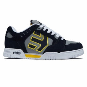 Etnies Faze Shoes - Navy/Grey/Yellow Copiers Clothing & Shoes