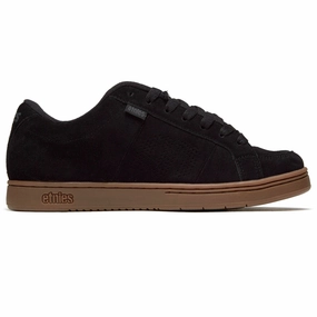 Etnies Kingpin Shoes - Black/Dark Grey/Gum Bubble Wrap Activities