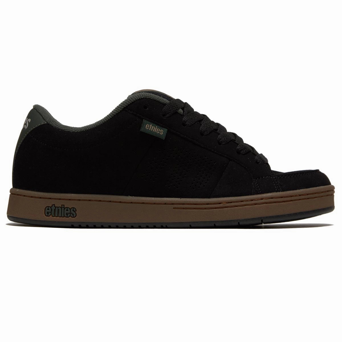 Etnies Kingpin Shoes - Black/Green/Gum Exercise Equipment Snacks