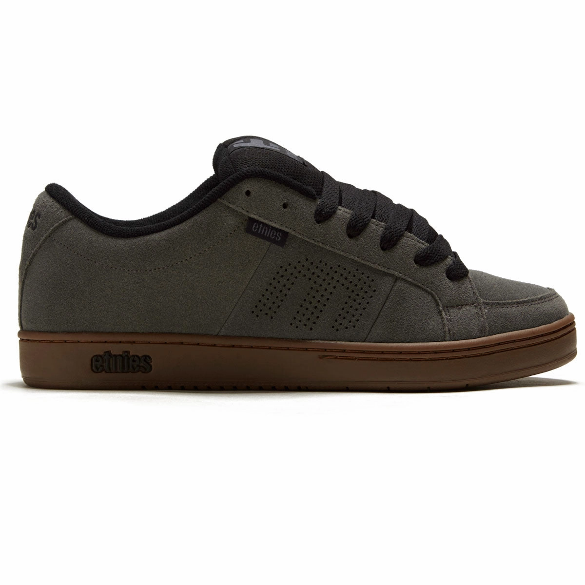 Etnies Kingpin Shoes - Grey/Black/Gum Luggage Video Games