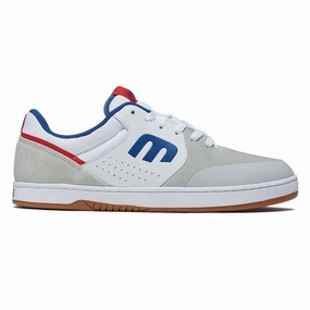 Etnies Marana Shoes - White/Blue/Red Trendy Clothing Collectibles