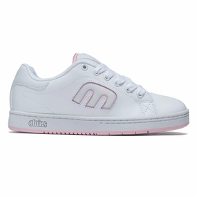 Etnies Womens Callicut Shoes - White/Pink School Supplies Best Deals