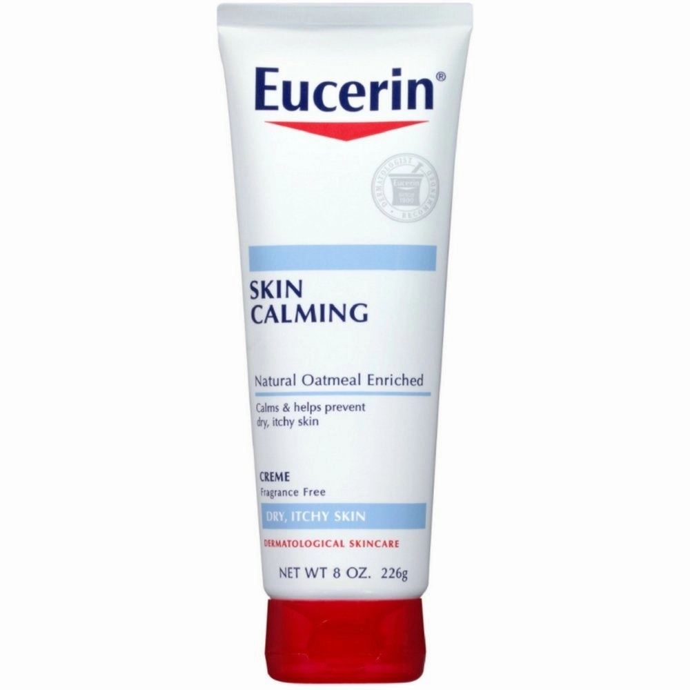 Eucerin Skin Calming Hand and Body Moisturizer 8 oz. Tube Unscented Cream