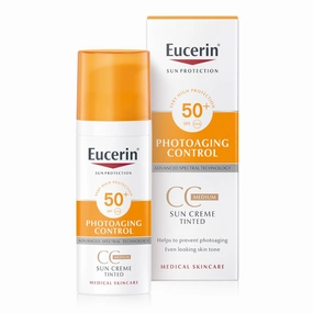 Eucerin Sun Protection Photoaging Control CC Sun Cream Medium Tinted SPF 50 
