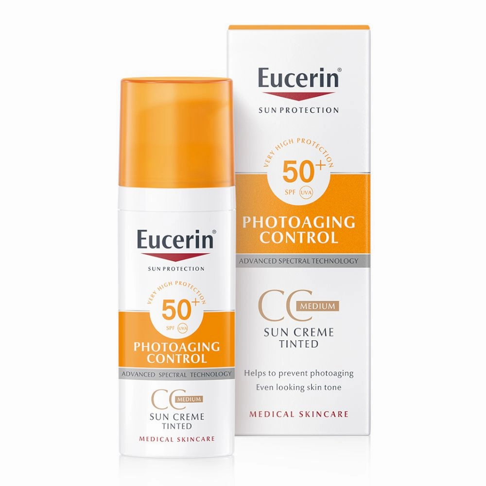 Eucerin Sun Protection Photoaging Control CC Sun Cream Medium Tinted SPF 50 