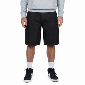 Evening Wear CCS 97 Star Denim Shorts - Black Games