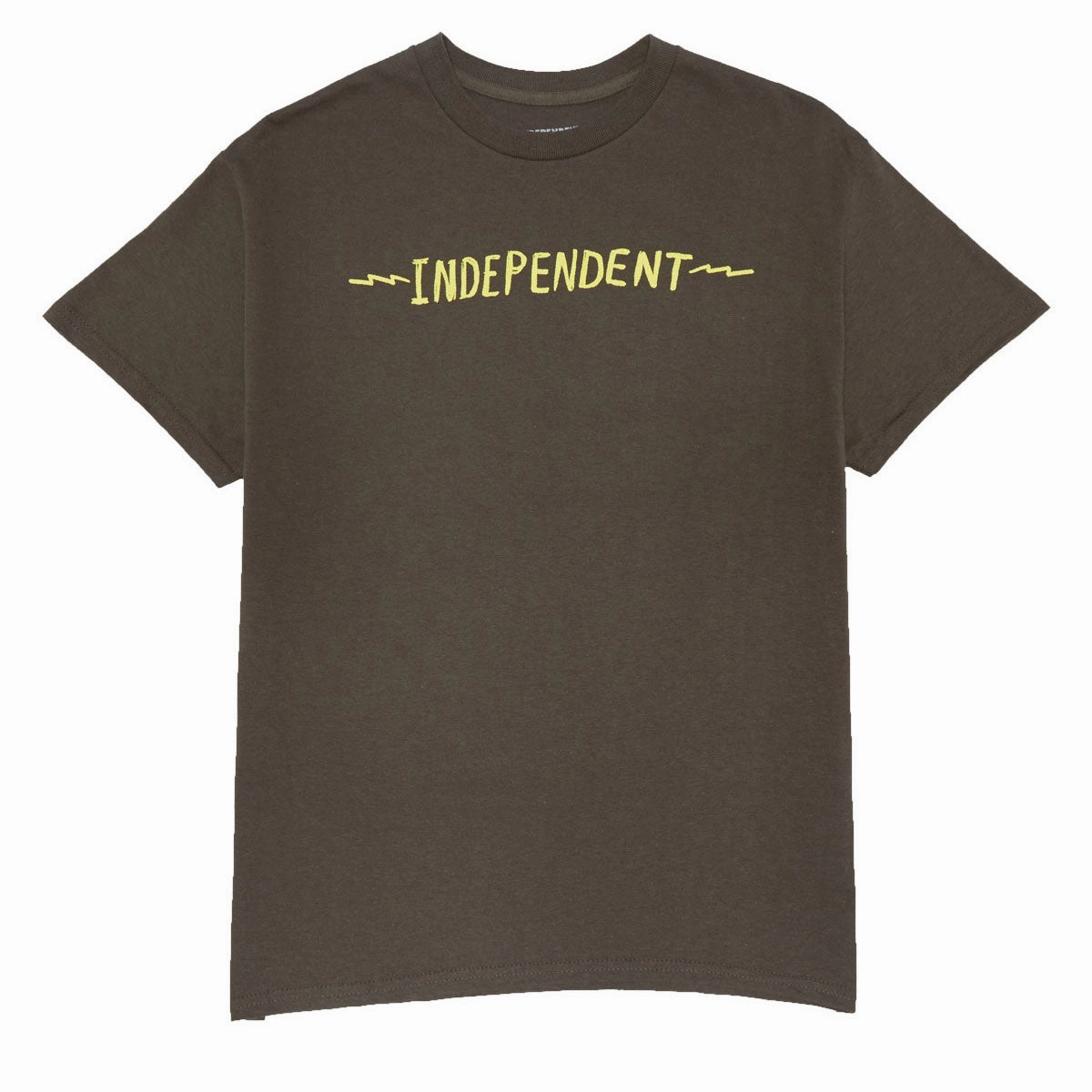 Events Independent Bratrud Notebook T-Shirt - Olive Copiers