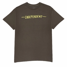 Events Independent Bratrud Notebook T-Shirt - Olive Copiers