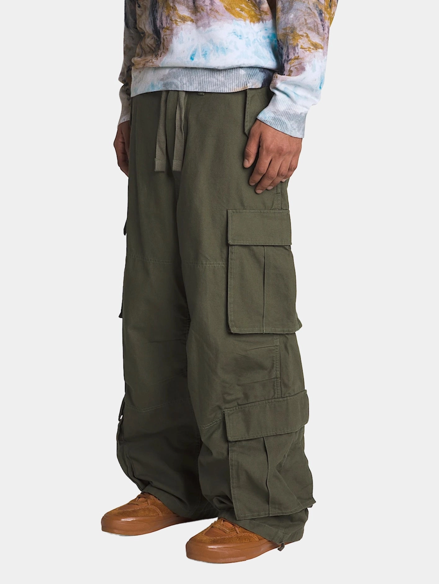 Everyday Slip-On LX Baggy Cargo Pant "Grape Leaf"