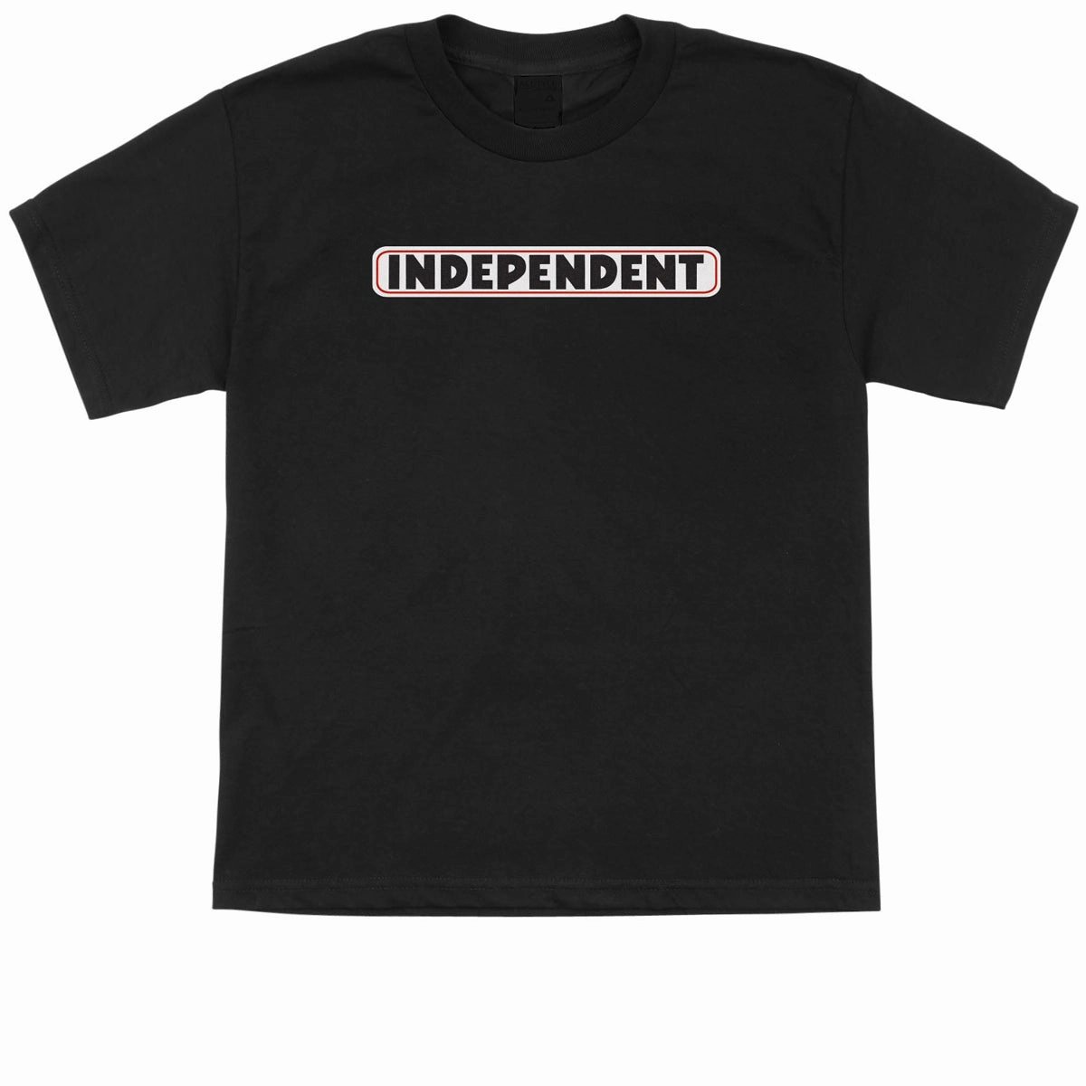 Everyday Wear Independent Youth Bar Logo T-Shirt - Black Fair Trade