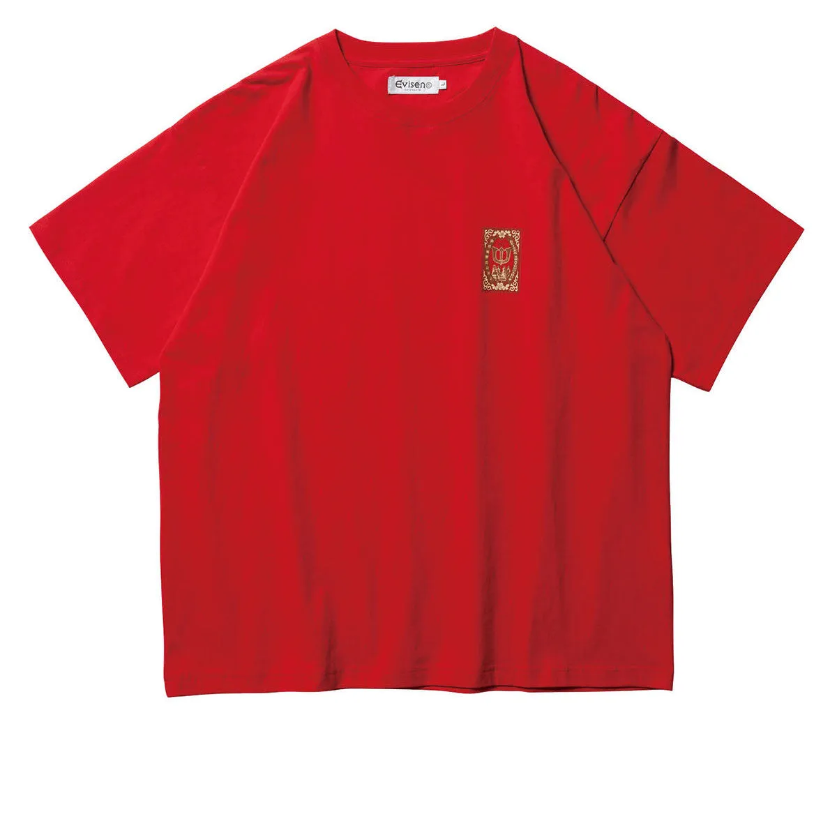 Evisen Club Match T-Shirt - Red Shampoo Movies