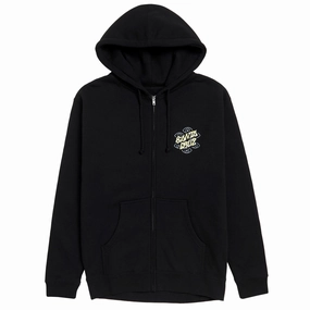 Exclusive Collection Santa Cruz Salba Eyes Dot Zip Hoodie - Black Education