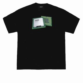 Exclusive Collection Snack Microchip T-Shirt - Black Pots