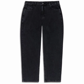 Exercise Equipment CCS Baggy Taper Denim Jeans - Acid Black Jewelry