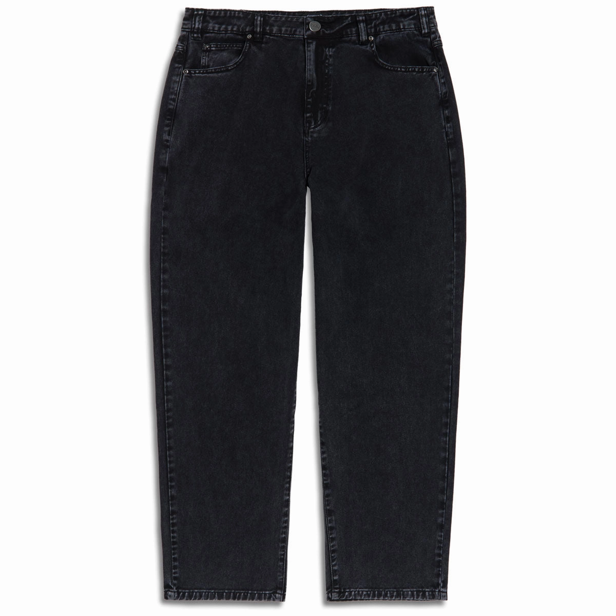 Exercise Equipment CCS Baggy Taper Denim Jeans - Acid Black Jewelry