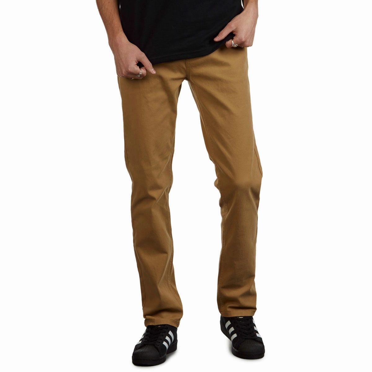 Exercise Equipment CCS Slim Stretch Chino Pants - Khaki Merchandise