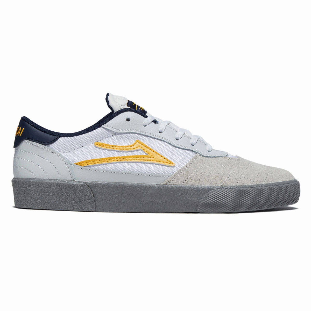 Exercise Equipment Lakai Cambridge Shoes - White Leather 2025 Gluten-Free