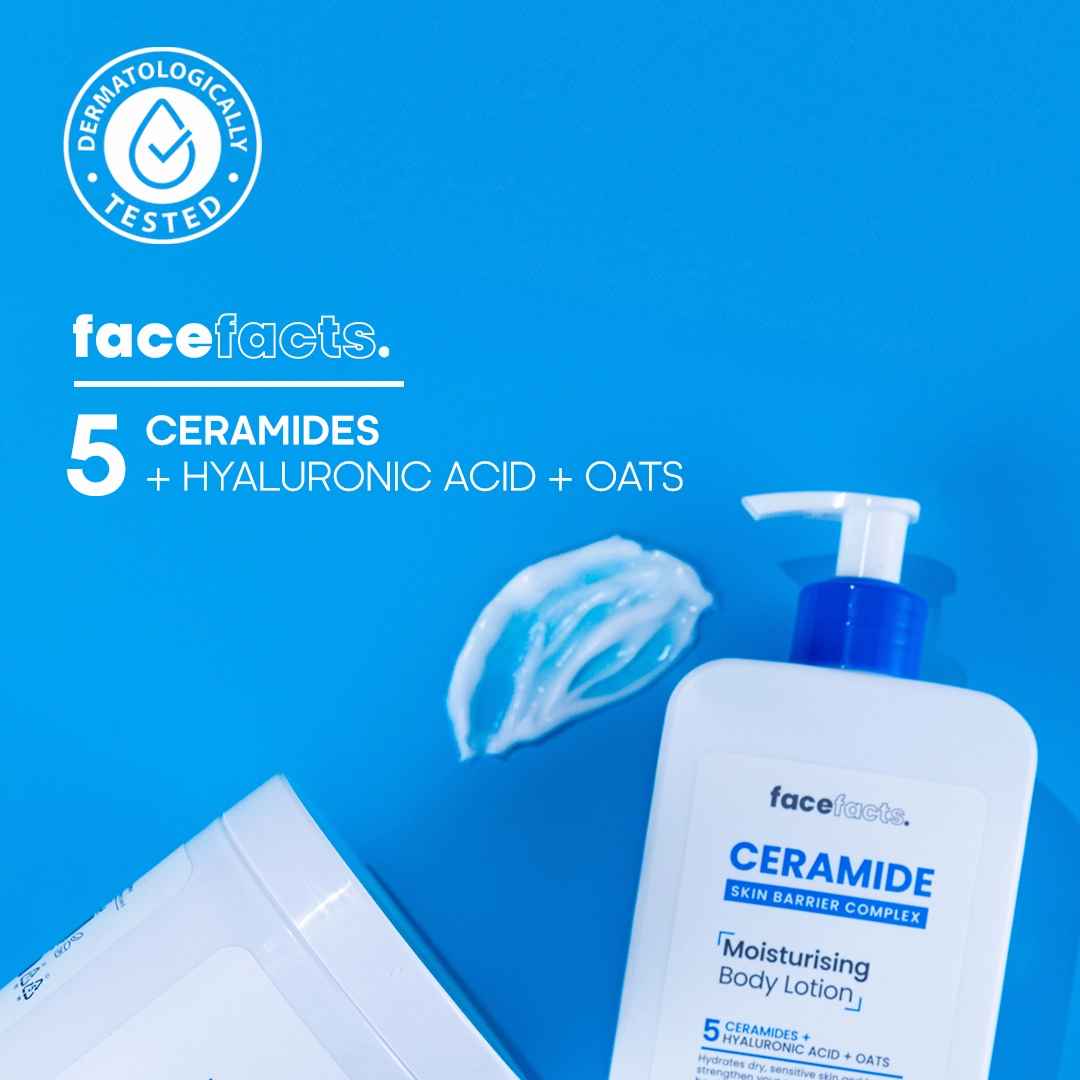 Face Facts Ceramide Moisturising Body Lotion 400ml