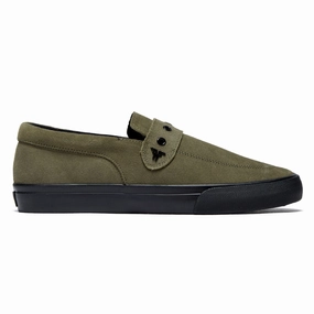 Fallen Melrose Shoes - Olive/Black Tickets Paper Products