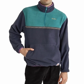Fan Gear Rhythm Alder Half Zip Pull Over Sweatshirt - Teal Banners