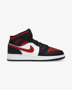 NIKE AIR JORDAN1 MID BRED TOE 2022 GS Power Step