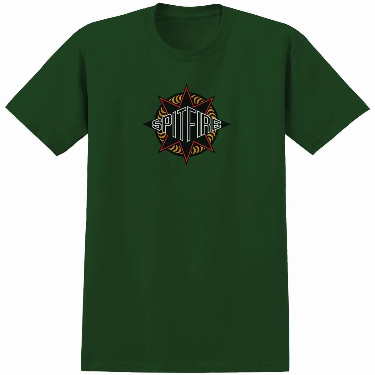Fashion Collection Spitfire Sure Shot T-Shirt - Forest Affordable Prices