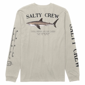Fashion Guide Salty Crew Bruce Classic Long Sleeve T-Shirt - Bone Eco-Friendly