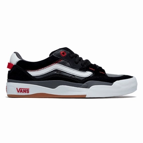 Fashion Staples Vans Wayvee 2 Shoes - Black/White/Red Comics