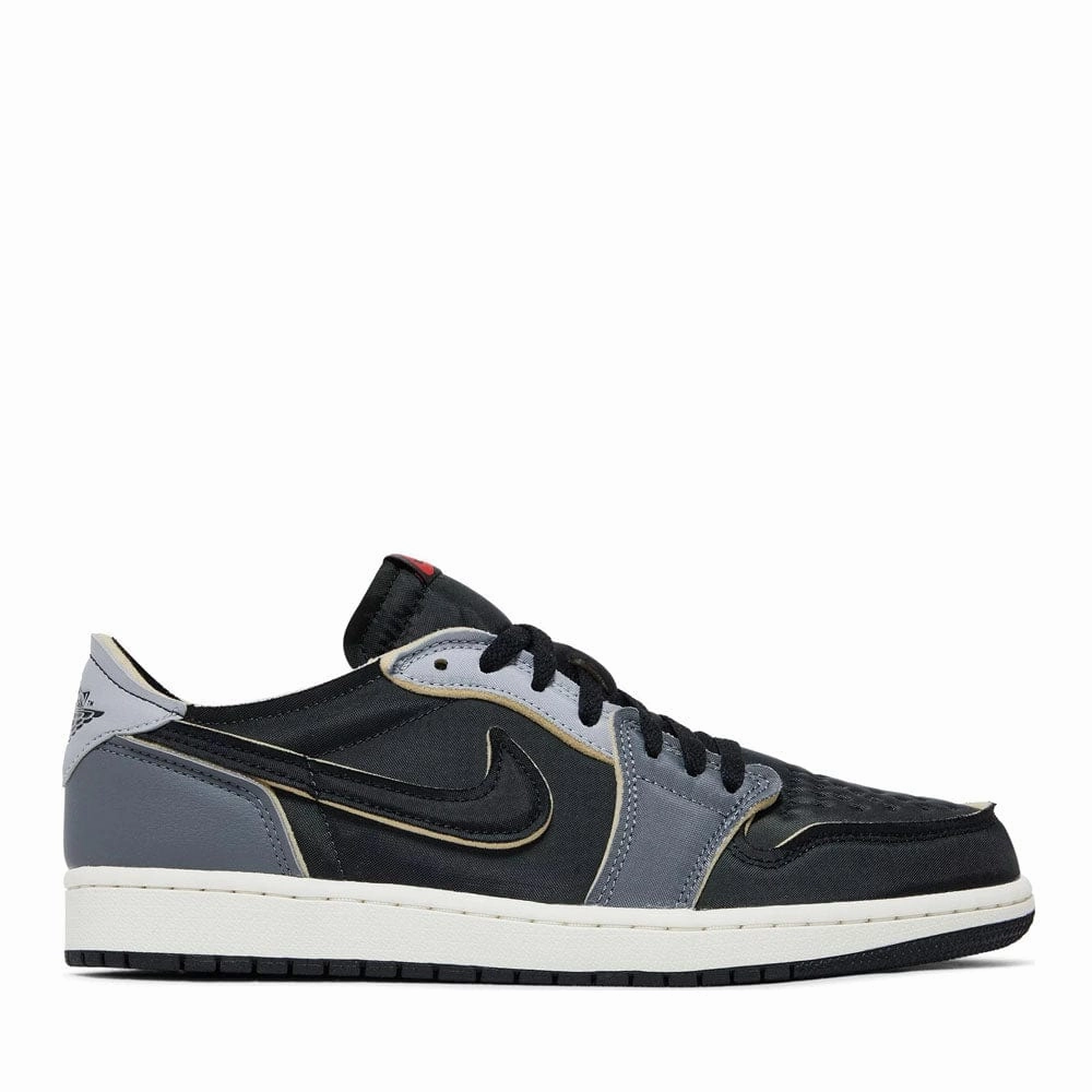 Lightweight Construction Comfort-Oriented NIKE AIR JORDAN1 RETRO LOW OG EX BLACK SMOKE GREY (NEW)