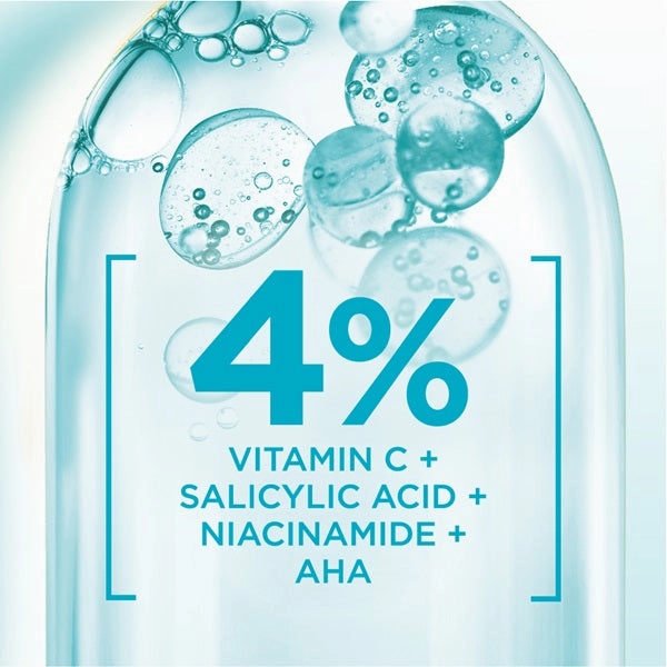 Fast Clear 4% Salicylic Acid, Vitamin C, Niacinamide, AHA - Anti-Acne Treatment Booster Serum