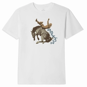 Fax Machines Brixton Rowdy Tailored T-Shirt - White Electronics
