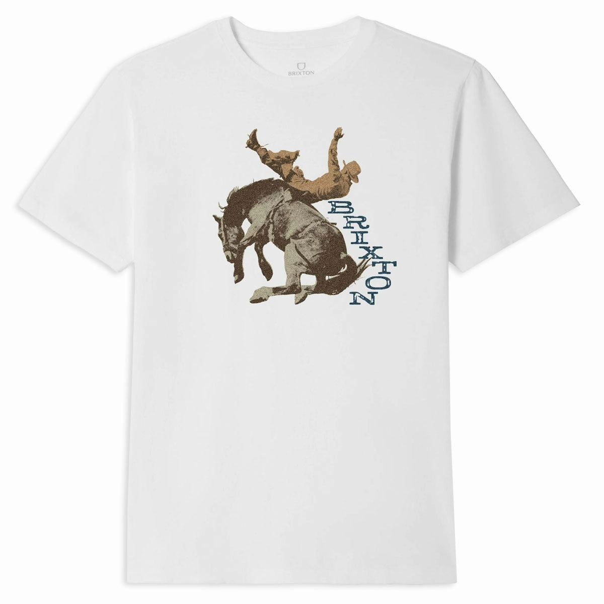 Fax Machines Brixton Rowdy Tailored T-Shirt - White Electronics