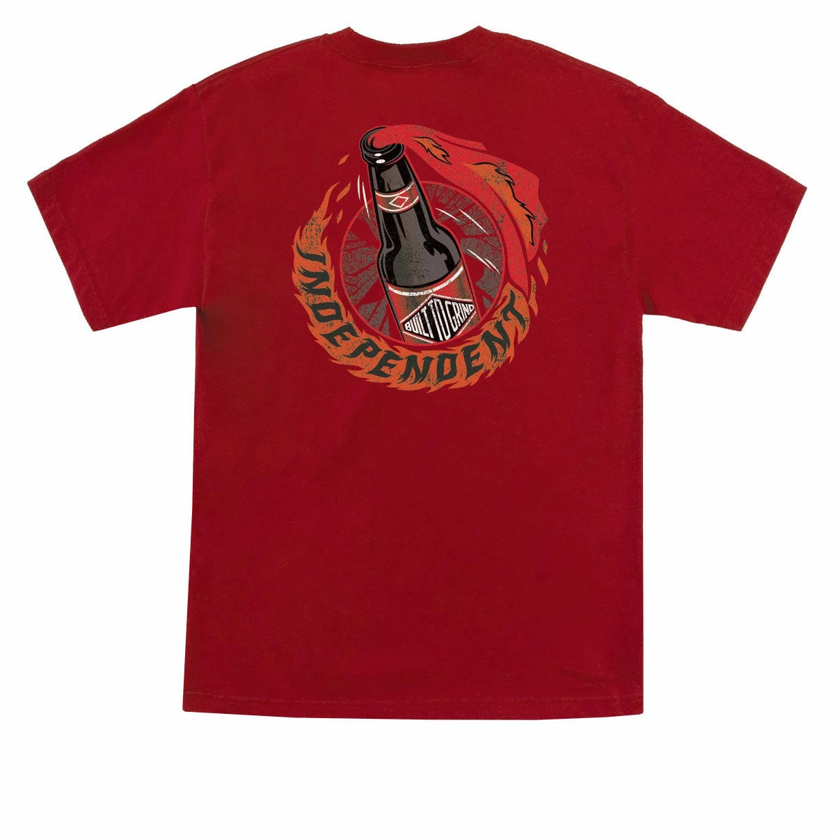 Fax Machines Independent Fire Starter T-Shirt - Cardinal Red Party Favors