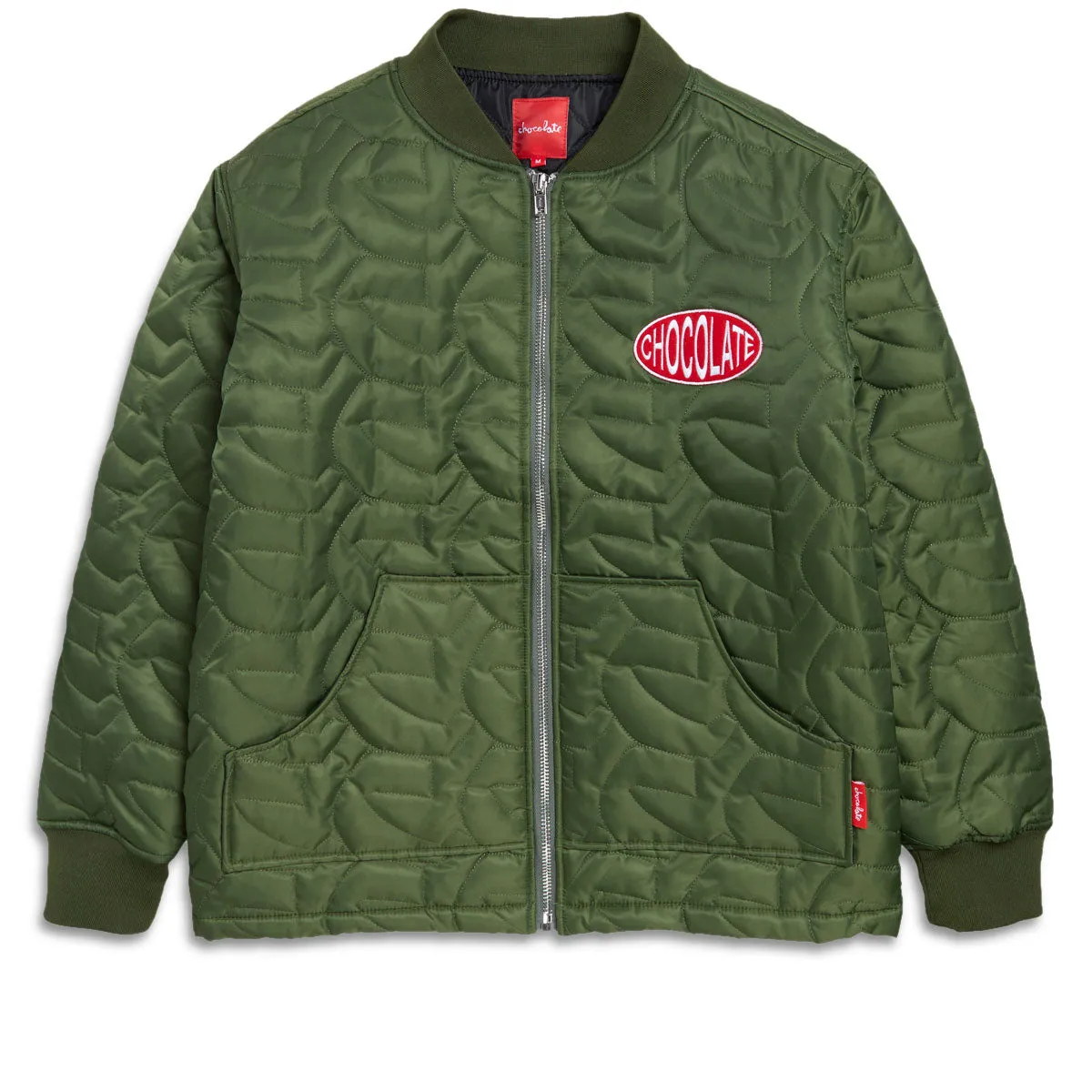 Festivals Chocolate Chunk C Quilted Liner Jacket - Olive Clothing & Shoes