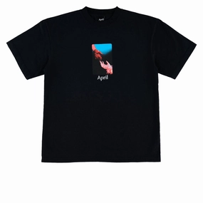 Festivals April Material T-Shirt - Black Skin Care
