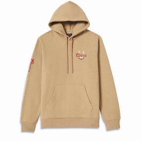 Filters Brixton x Coors Luck Hoodie - Sand Cotton Clothing