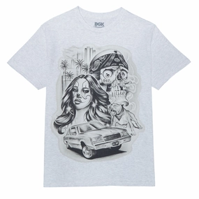 Fit Guide DGK Eastside T-Shirt - Ash Grey Washing Instructions
