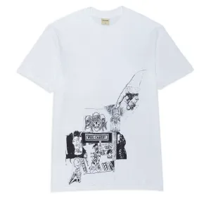 Fitness Trackers Fucking Awesome Who Cares T-Shirt - White Comics