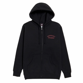 Fitness Trackers Independent Bombers Zip Hoodie - Black Fan Gear