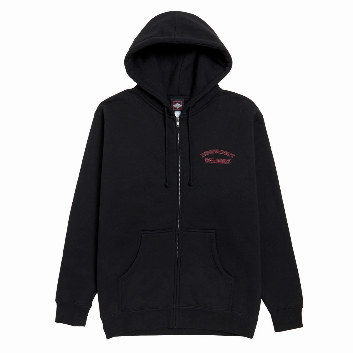 Fitness Trackers Independent Bombers Zip Hoodie - Black Fan Gear